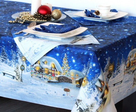 картинка Столовый набор "Рождественская ночь" от магазина Блакит